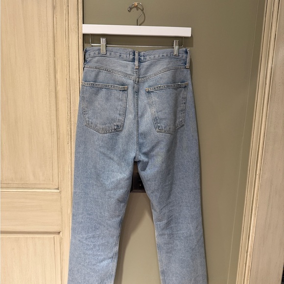 Women’s Agolde 90’s Jeans size 27 button fly cropped denim - Picture 8 of 16